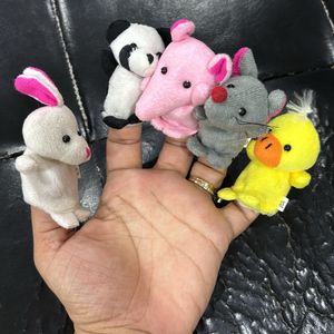 Animal Finger Puppets - Set of10