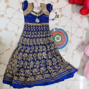 Very Pretty Royal Blue Ethinic Top