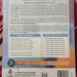 Class 10 S Chand Chemistry Book