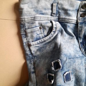 Stylish Denim Jeans Slim Skinny