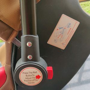 Baby car seat cum carry pot