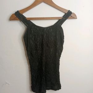 Black Casual Top (Girl' s)