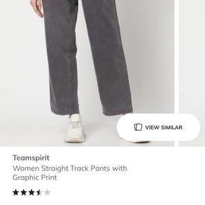 Team spirit Straight Track Pants