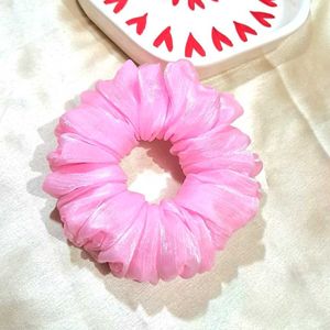 Shimmer Organza Scrunchie