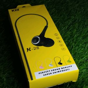 Headphone With Mic (Black)