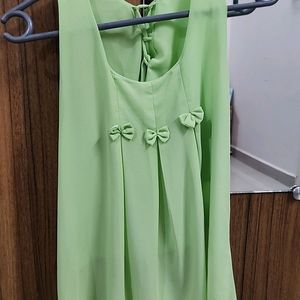 Pastle Green Top For Women (Small)