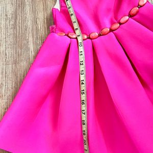 Party Frock With Beads From Firstcry