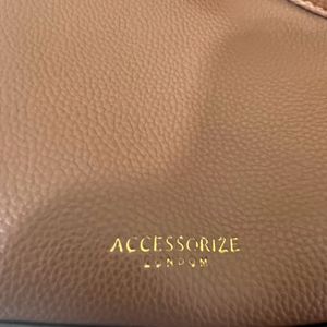 New Accessorize Faux Leather Romeo Shoulder Bag