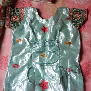 Lahanga , Dupatta And Blouse