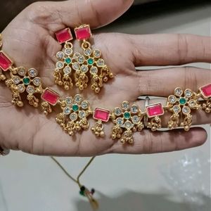 Wedding Jewellery And Earrings Set