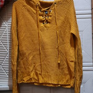 Mustard Colour Sweater