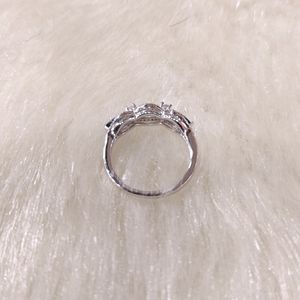 925 Italian Silver Ladies Ring