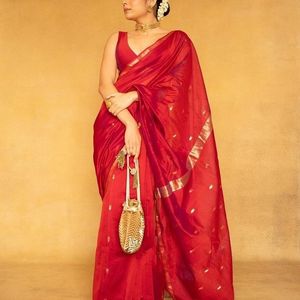 Red Saree