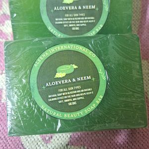 Handmade soap- Neem & Aloevera .. 2 qt