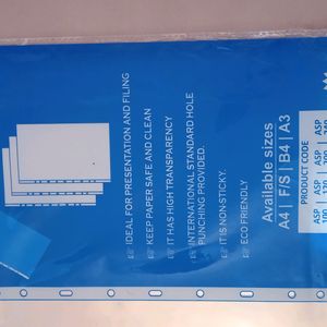 Sheet Protector (50pcs)