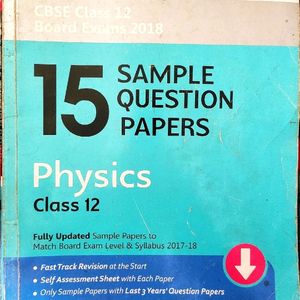 Physics Sample Paper XII