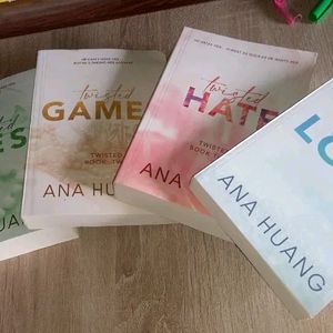 Twisted Series Book ( Love+ Hate+ Lies+ Games)