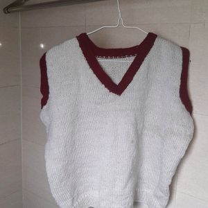 Knitted Vest Sweater