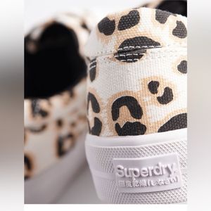 SUPERDRYLeopard Print Classic Lace-UpCasual Shoes