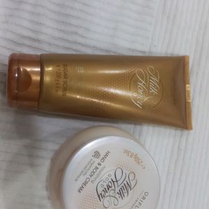 Oriflame Body Cream+ Sugar Scrub  Combo