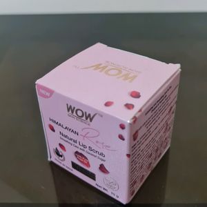 WOW - HIMALAYAN ROSE Natural Lip Scrub