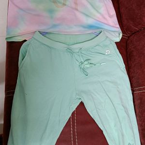 Pantaloons T-shirt And Bottom Set