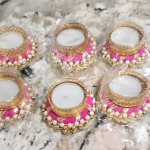 Decorative Diwali Candles Set Of 3