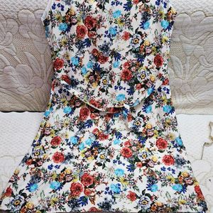 Flower Printed Dress