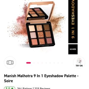 Loot Offer 349/-Manish Malhotra Eyeshadow Palette