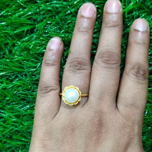 Pearl Finger Ring