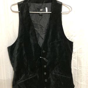 H&M Black Waistcoat