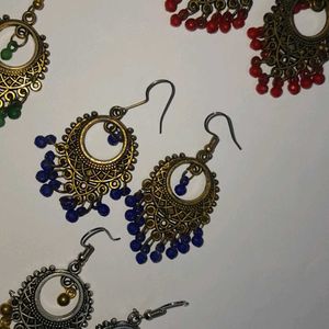 6 Pc Earrings