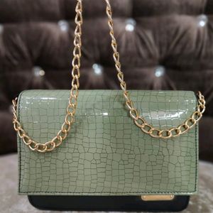 Sling Bag With Chain