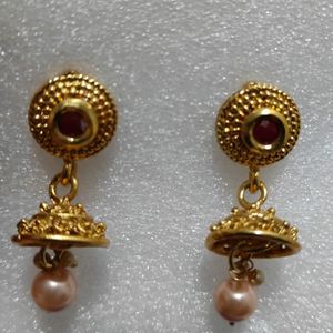 New Gold Plated Earing