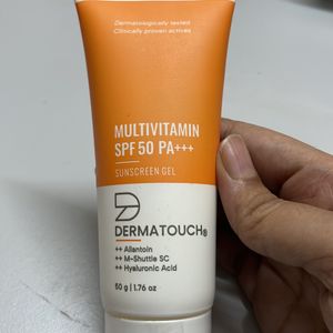 Dermatouch Multivitamin Spf 50 PA+++ Sunscreen Gel