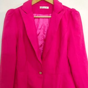 Price Drop Pink Blazer For Woman