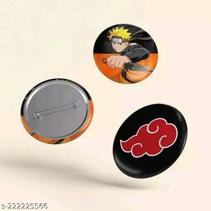 Naruto Anime Pin Badge (Customisation Available )