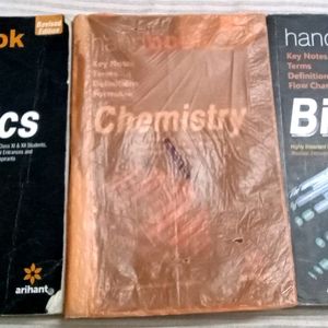 Arihant Physics Chemistry And Biology Handbooks