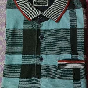 Multi Colour Half Sleeve Shirt Like New