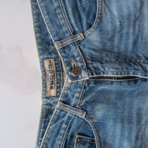 Non Stretchable Straight Jeans