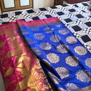 Nevy Blue Saree