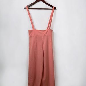 Pink Cute Dungaree For Women