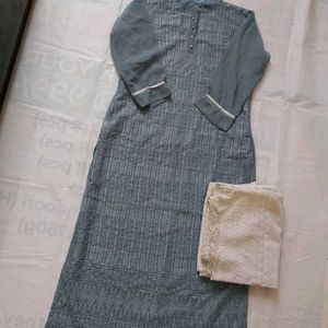 Chikankari Kurti Pani Set