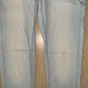 Fitted Denim Jeggings