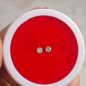 Beautiful New Single Stone Studs