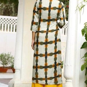 Kurti With Palazzo Pant XXL ( Multi)