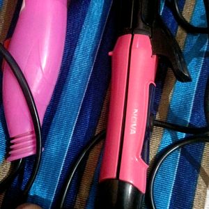 Nova Hair Straightener+Curler+Dryer