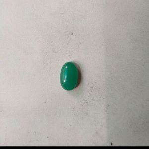 NATURAL GREEN ONYX HAQIQ 5.95 CTS. Loose Gemstone