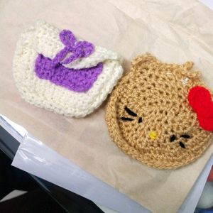 !!RESTOCK!! Crochet Earphone Case Or Pouch