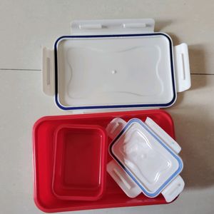 Brand New Tiffin Box And Kid Plate 🍽️